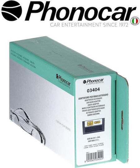 Phonocar Πρόσοψη 1 Din / 2 Din για Audi A4 2007-2008 / Seat Exeo 2010