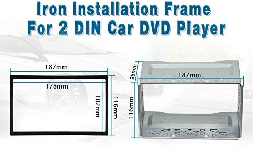Κιτ Εγκατάστασης 1 Din Iron Universal