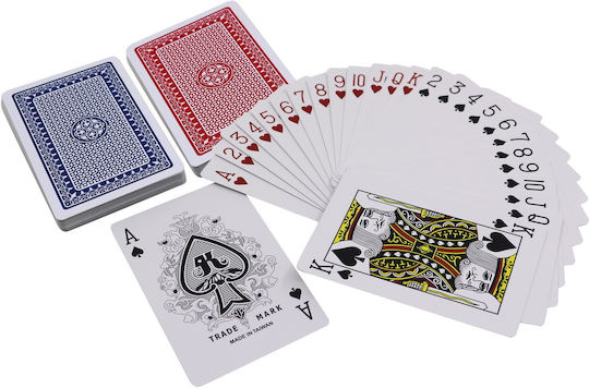 Set 2 Pachete de Cărți de Poker din Plastic Royal Canasta