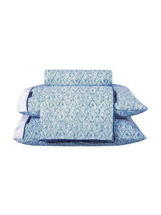 Greenwich Polo Club Bettwäsche-Set King Size 260x280cm. 2268 Blau 4Stück