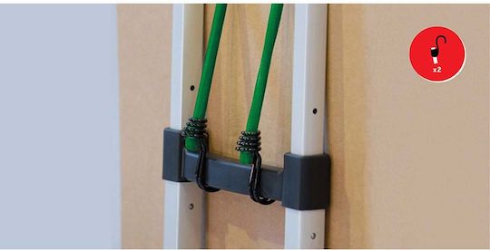 Master Lock Χταπόδι Αποσκευών Αυτοκινήτου 80cm Κόκκινο 2τμχ