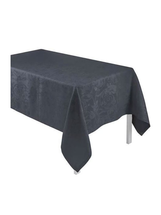 Le Jacquard Francais Tablecloth Linen Onyx