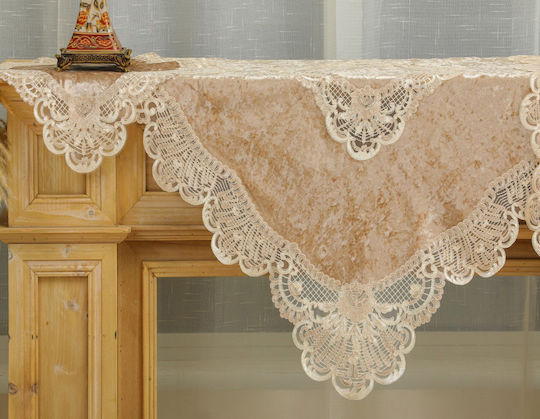 Liolios Home Ράνερ Σετ 3τμχ Julia Βελούδινο κέντημα 40x110εκ. Liolios Home Ράνερ Σετ 3τμχ Julia Βελούδινο κέντημα 40x110εκ.