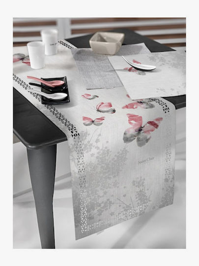 Saint Clair Ράνερ Αλέκιαστο 2040 Lilac-Silver 40x160εκ.