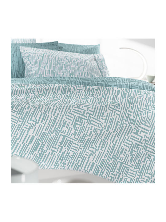 Guy Laroche Sheet Sets Queen with Elastic 170x200+32cm. Cuba Cement 4pcs