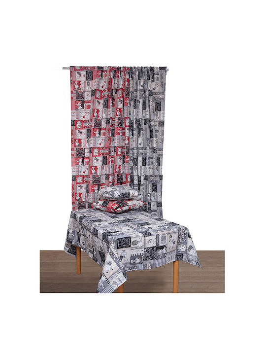 Viopros Față de masă Chef Gri 140x180cm