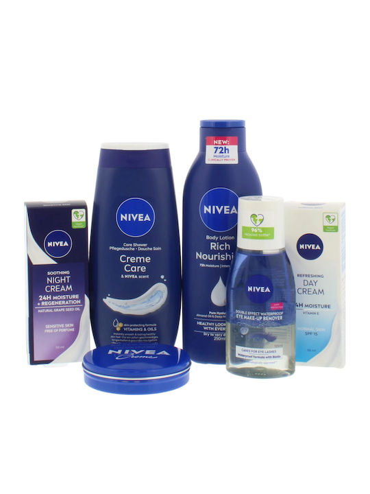 Nivea Feel Replenished Hautpflegeset für Feuchtigkeitsspendend 6Stück