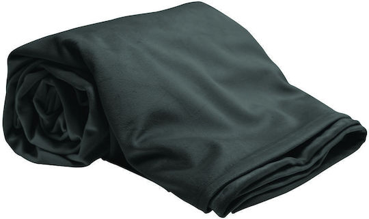 Покривка за маса Elite Velour Тъмно сиво 140x180бр