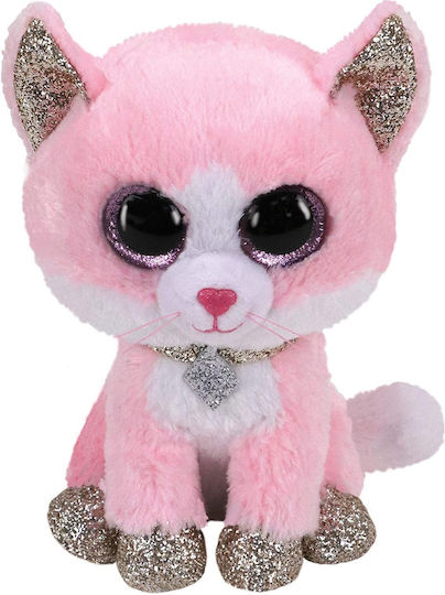 TY Plush Kitten Kitty Pink 23 cm