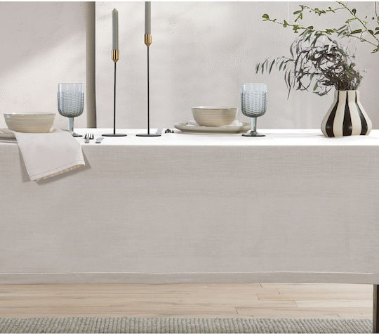 Nef-Nef Homeware Tischtuch Steady L.grey 150x250cm