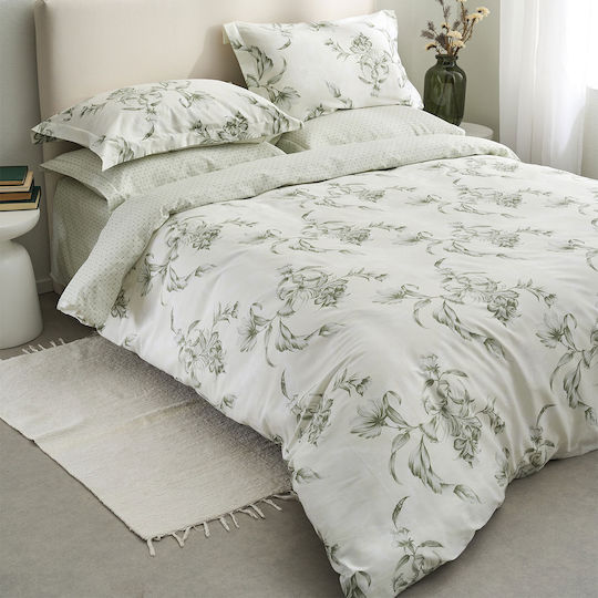 Vesta Home Set Cearșafuri 240x270cm. Victoria Mentă 4buc