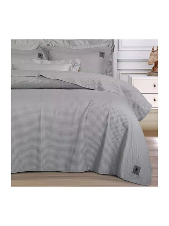 Greenwich Polo Club 3494 Κουβερλί Υπέρδιπλο Microfiber Grey 240x250cm