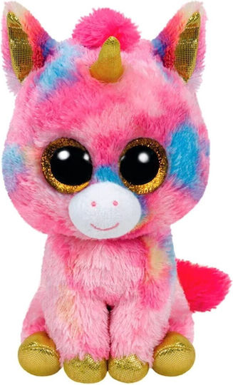 TY Плюшена Играчка Еднорог Boos Fantasia Med за 3+ Години 23 см