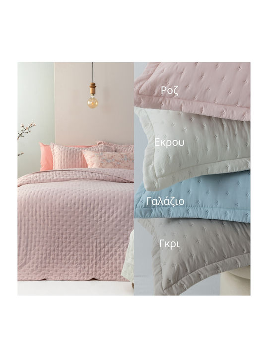 Palamaiki Nico Κουβερλί Μονό Microfiber Pink 160x240cm