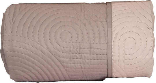 Kipper Ala Cuvertură Single Microfibra Moca-beige 160x220cm