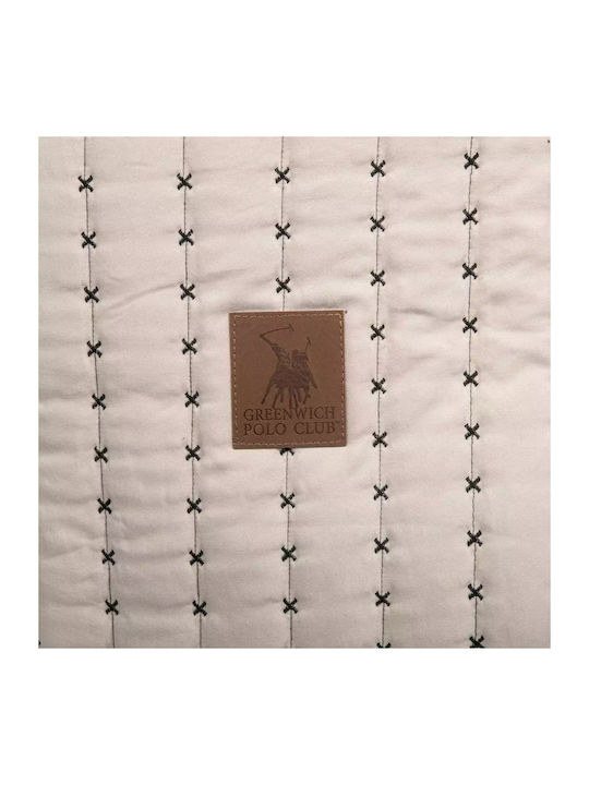 Greenwich Polo Club 3493 Покривало Кингсайз Микрофибър Taupe 230x250см