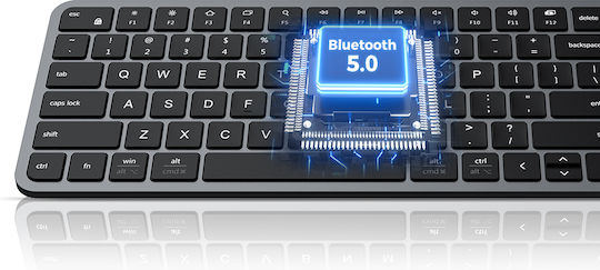 iClever BK20 Kabellos Bluetooth Nur Tastatur Englisch US