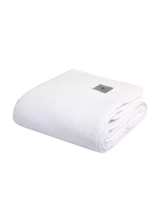 Greenwich Polo Club 3496 Κουβερλί Μονό Microfiber White 160x240cm