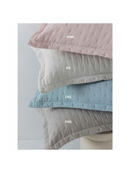 Palamaiki Nico Coverlet Queen Size Microfiber Fog 220x240cm