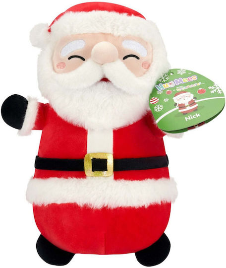 Jazwares Squishmallows HugMees Christmas Nick the Santa Claus for 3+ Years 35 cm