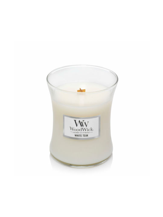 WoodWick Aromatic Candle In Jar With White Teak Perfume 275gr