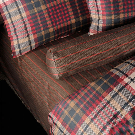 Down Town Home S829 Σετ Υπέρδιπλο Amsterdam Stripe 235x250cm 3τμχ