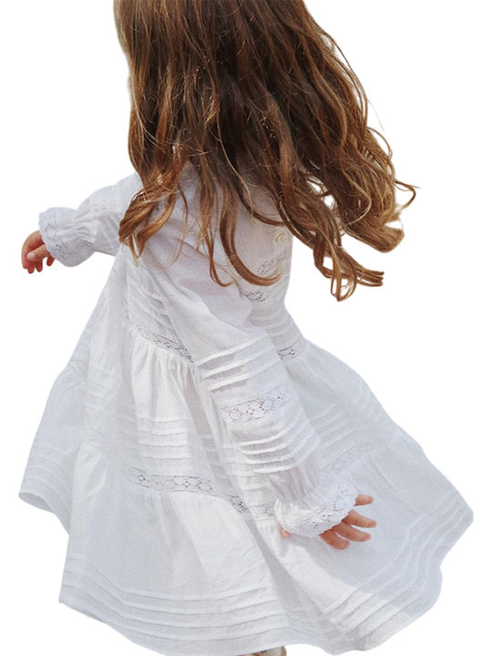 Rochie pentru Copii Optic White