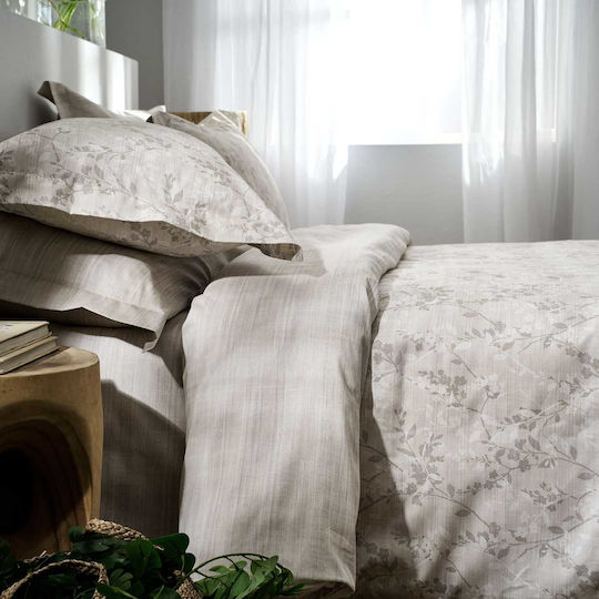 Vesta Home Torino-2 Κουβερλί King Size Βαμβακερό Sand 270x270cm