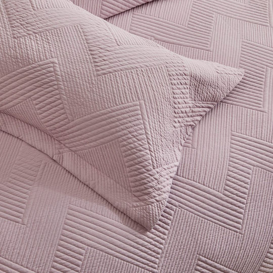 Liolios Home Diverso Tagesdecke Übergröße Purple 220x240cm