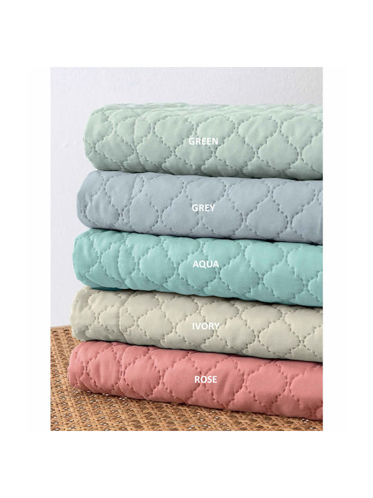 Palamaiki Jenn/2 Σετ Κουβερλί Μονό Microfiber Grey 160x240cm