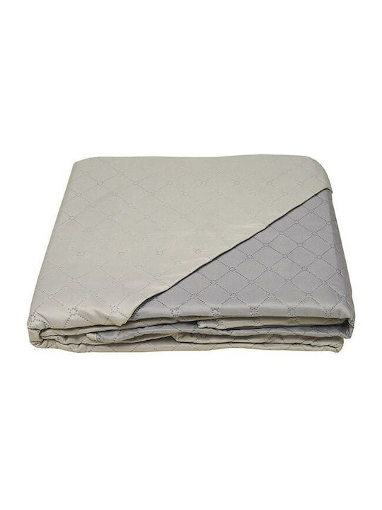 Sunshine Покривало Кингсайз Микрофибър Grey/dark Grey 220x240см