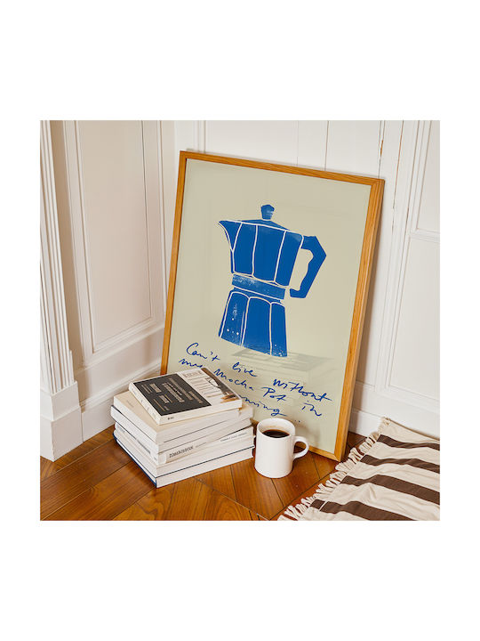 Poster Morning Coffee Pst25326 21cm X 30cm White PVC Frame