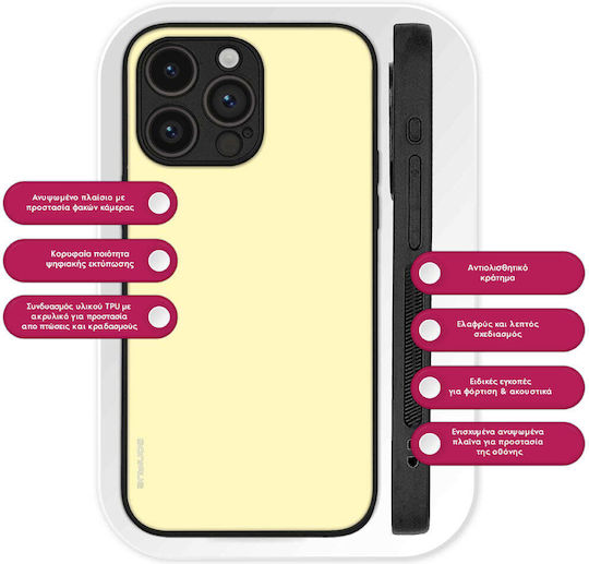 Sonique Colorbloc Serie Hülle für Honor Magic6 Pro 5G Gelb