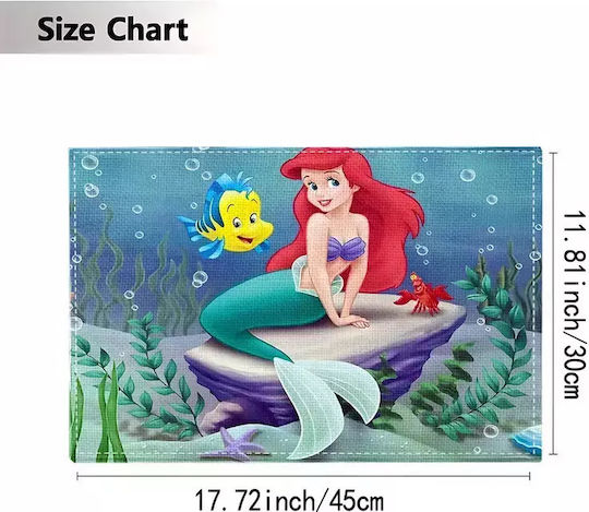 Tischset Ariel die kleine Meerjungfrau