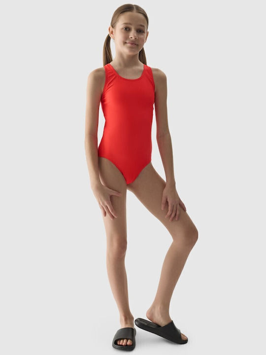 4F Kids Swimwear One-Piece Red