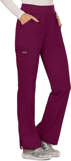 Cherokee Women's Burgundy Medical Pants