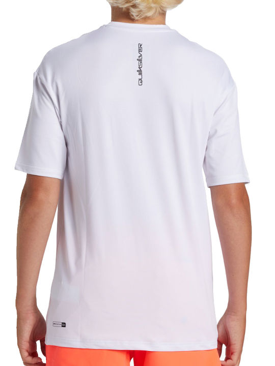 Quiksilver Παιδικό Μαγιό Μπλούζα Λευκή