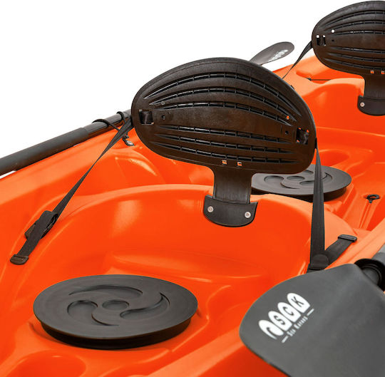 SCK 0201-35960 Kayak din plastic Geantă de plajă 2 persoane Portocaliu