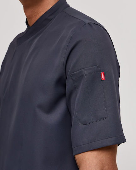 Velilla Σακάκι Σεφ 100% Microfiber Γκρι