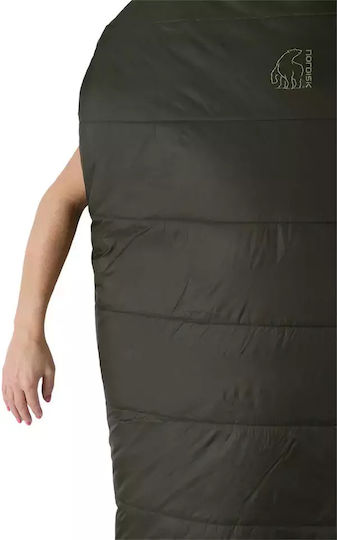 Nordisk Sleeping Bag Μονό Χειμερινό Forest Night Green