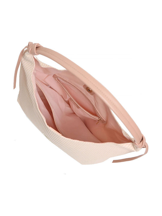Women's Hobo Bag Suede Pink