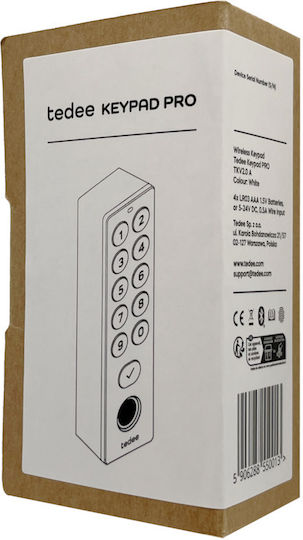 Tedee Security Access-Control Keypad White