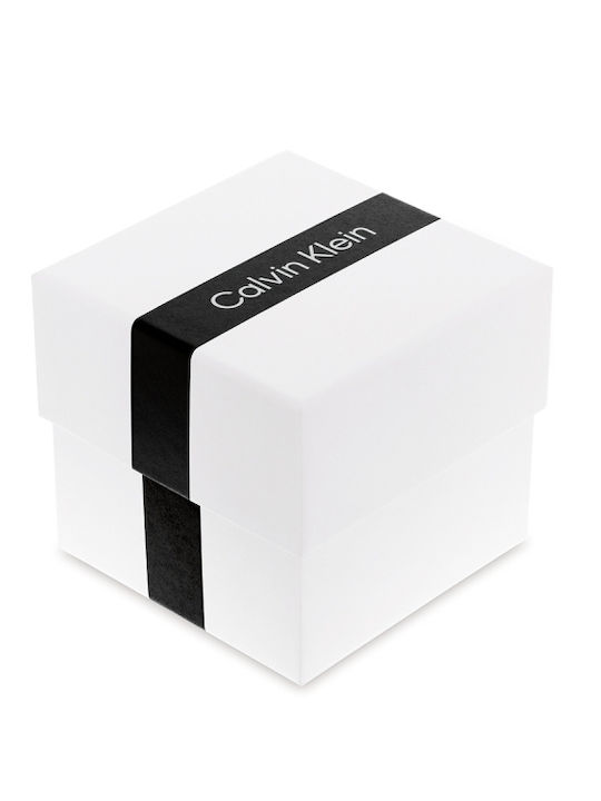 Calvin Klein Vibrancy Ceas de Damă cu Negru Brățară Metalică