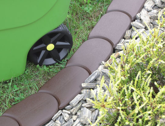 Prosperplast Garden Palisade Flat 1 Grey 3.8m