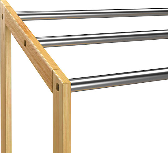 Casaria Ράγα Μπάνιου Μονή Επιτοίχια με Βίδες 85x85cm Ασημί Casaria Ράγα Μπάνιου Μονή Επιτοίχια με Βίδες 85x85cm Ασημί