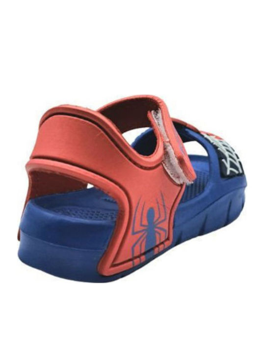 Spiderman Children's Beach Shoes Blue