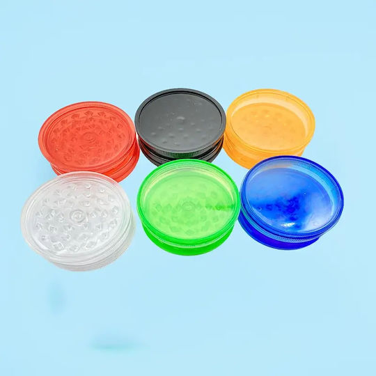 Grinder Plastic 50 x 24mm 1 Compartment Green