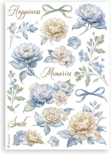 Αυτοκόλλητα Washi Pad A5 8 Φύλλα Timeless