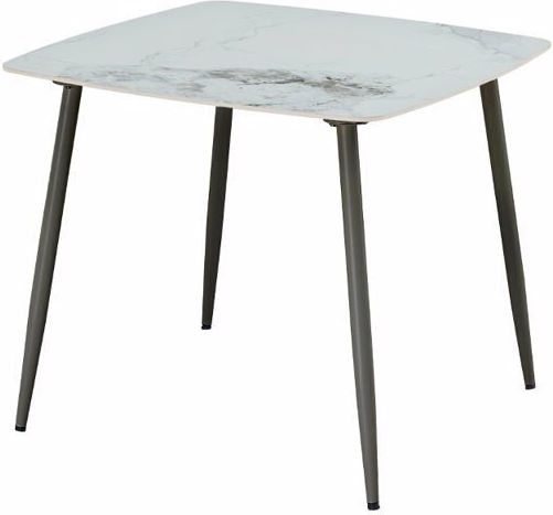 Quadro Square Dining Room White 90x90x77εκ. 02-0671 Quadro Square Dining Room White 90x90x77εκ. 02-0671