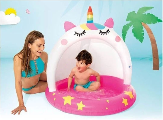 Piscină Rotundă Pentru Copii 45lt Gonflabilă 102x102cm Albă
